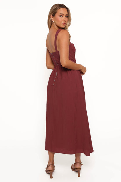 Mia | Chic A-Line Summer Dress with Square Neckline