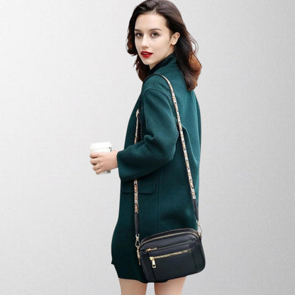 Mia | Chic Black Shoulder Bag for Women