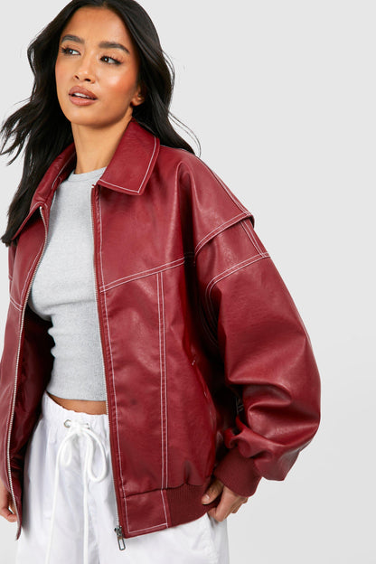 Mia | Chic Cozy Bomber Jacket