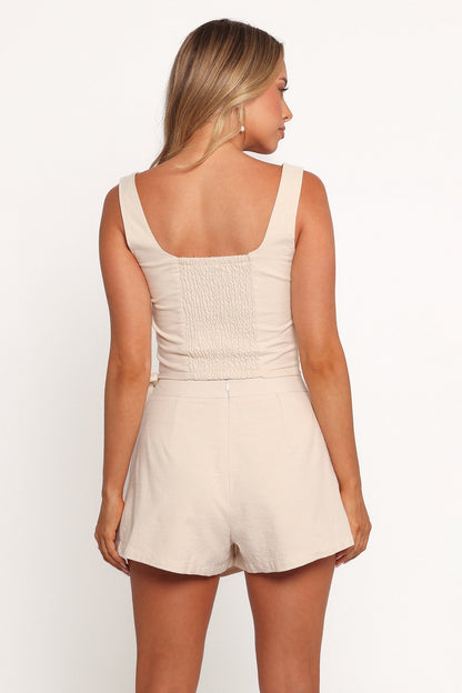 Mia | Chic High Waist Skort Set