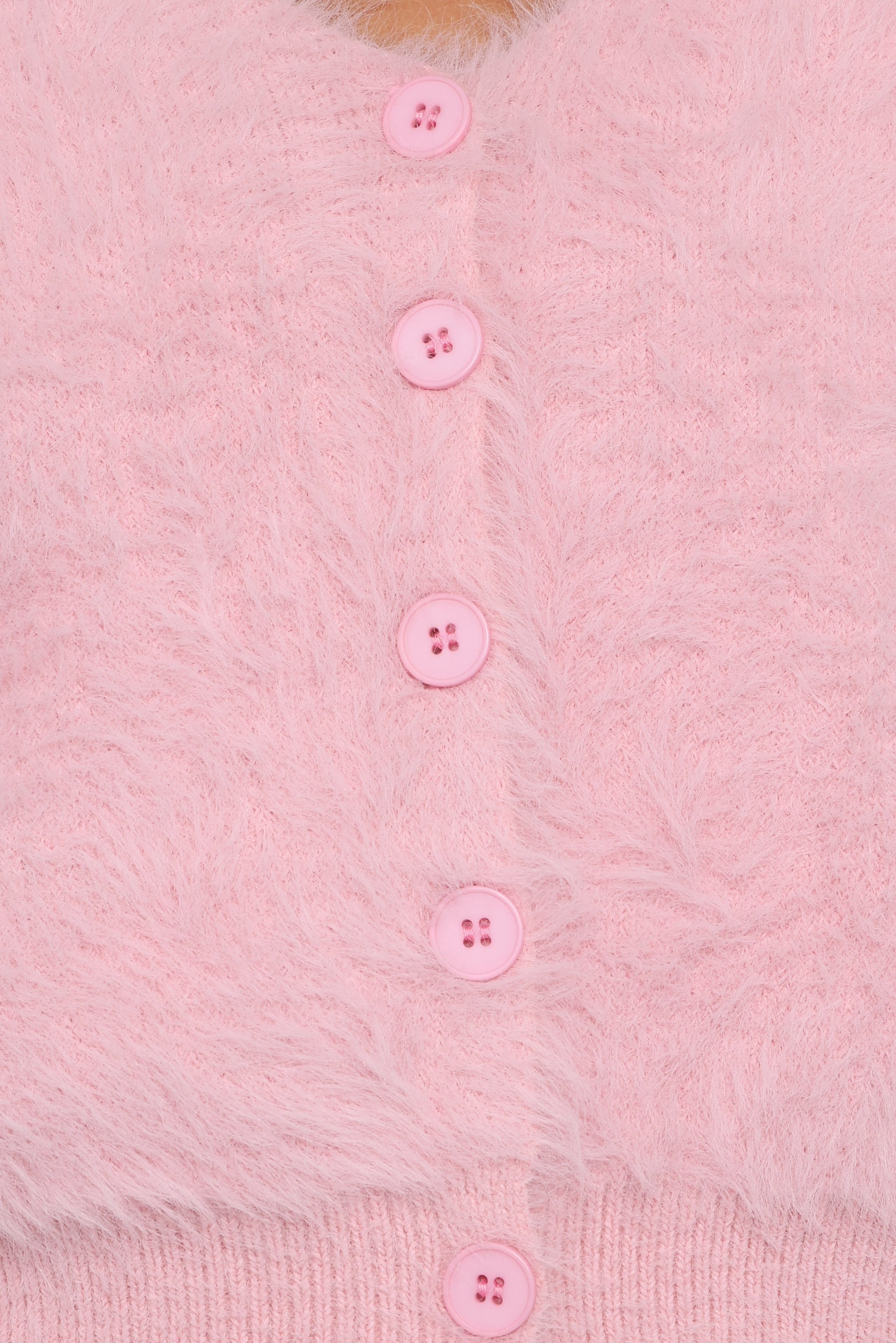 Mia | Cozy Fluffy Cropped Cardigan