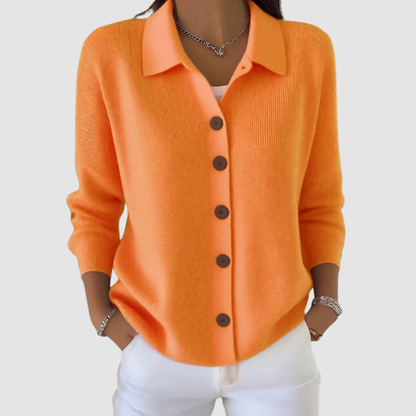 Mia | Cozy Soft Button-Up Knit Cardigan
