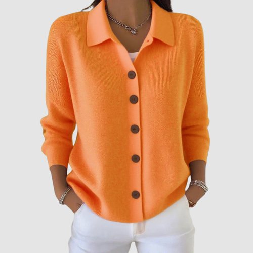 Mia | Cozy Soft Button-Up Knit Cardigan