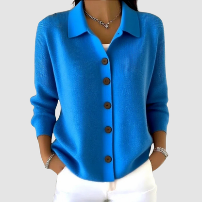 Mia | Cozy Soft Button-Up Knit Cardigan