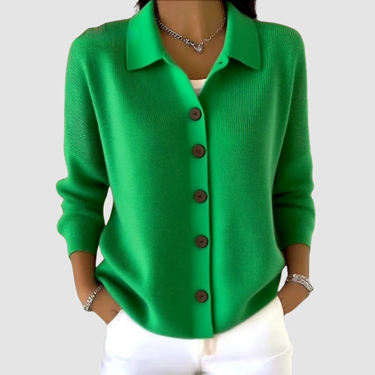 Mia | Cozy Soft Button-Up Knit Cardigan