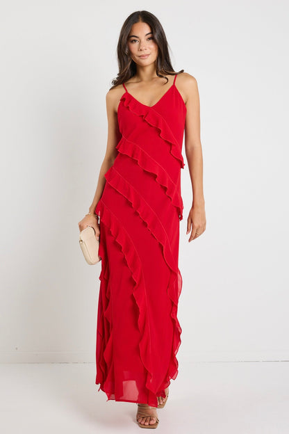 Mia | Elegant Flowy Maxi Dress