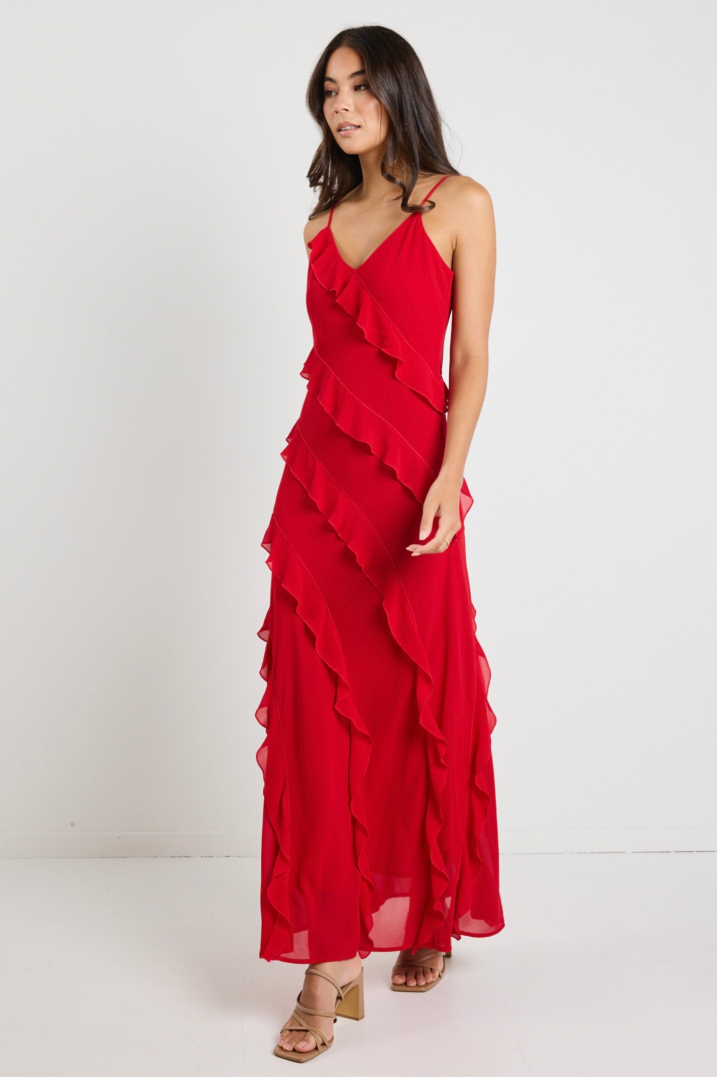 Mia | Elegant Flowy Maxi Dress