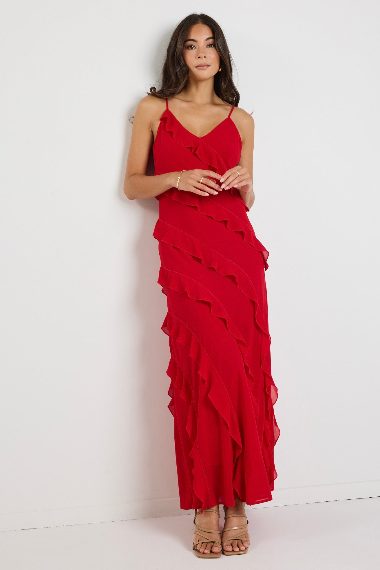 Mia | Elegant Flowy Maxi Dress