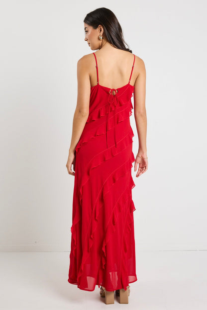 Mia | Elegant Flowy Maxi Dress