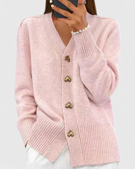 Mia | Elegant Long Cardigan Sweater for Women