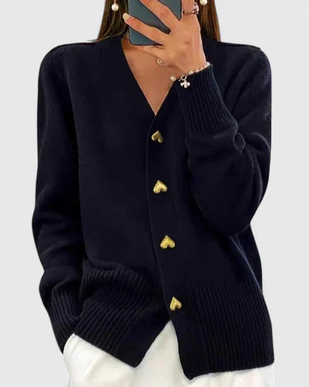 Mia | Elegant Long Cardigan Sweater for Women
