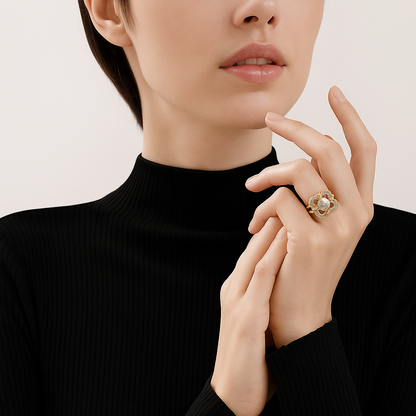 Mia | Elegant Luminosity Vision Ring