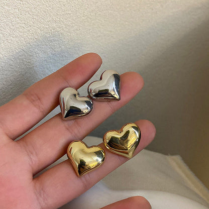Mia | Elegant Radiant Heart Earrings