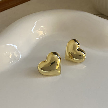 Mia | Elegant Radiant Heart Earrings