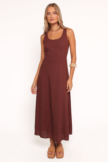Mia | Elegant Sleeveless Maxi Dress