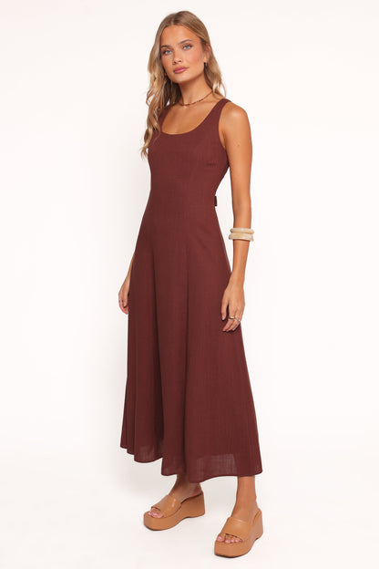 Mia | Elegant Sleeveless Maxi Dress