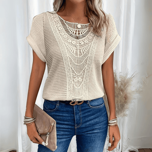 Mia | Elegant Vintage Lace Top