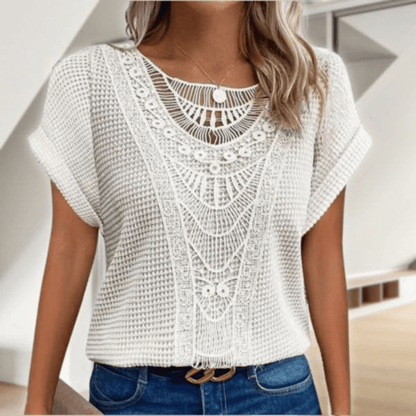 Mia | Elegant Vintage Lace Top