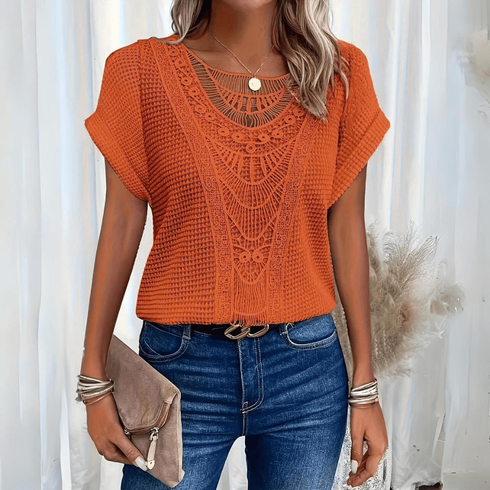 Mia | Elegant Vintage Lace Top