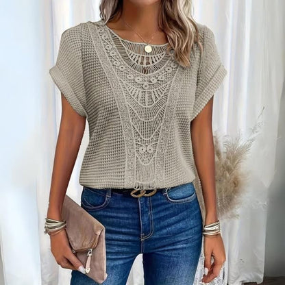 Mia | Elegant Vintage Lace Top