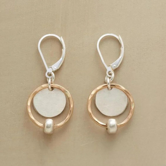 Mia | Elegant Vintage Pearl Earrings for Women