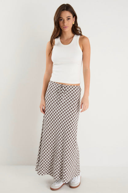 Mia | Flirty Comfortable Maxi Skirt
