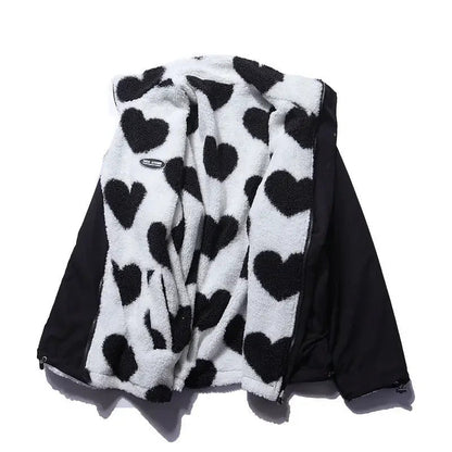Mia | Playful Reversible Women's Jacket for Versatile Style