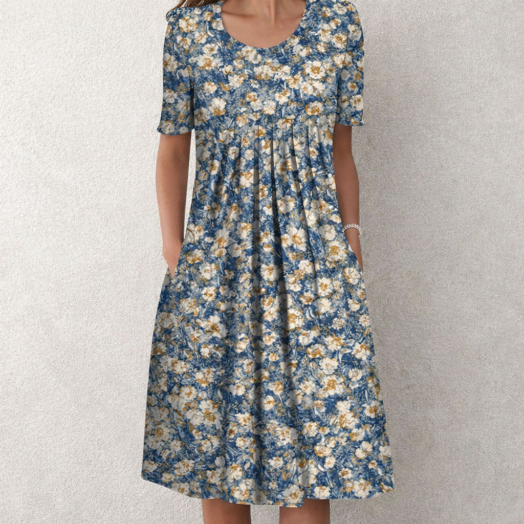 Mia | Soft Cotton Tummy Coverage Dress