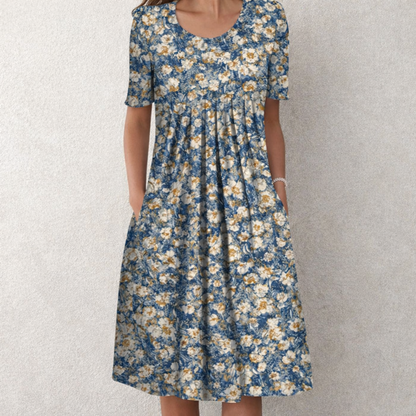 Mia | Soft Cotton Tummy Coverage Dress