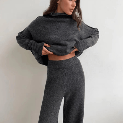 Mia | Soft Relaxed Knit Lounge Set