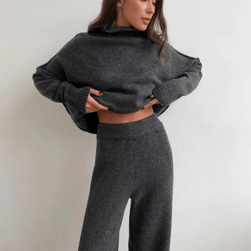 Mia | Soft Relaxed Knit Lounge Set