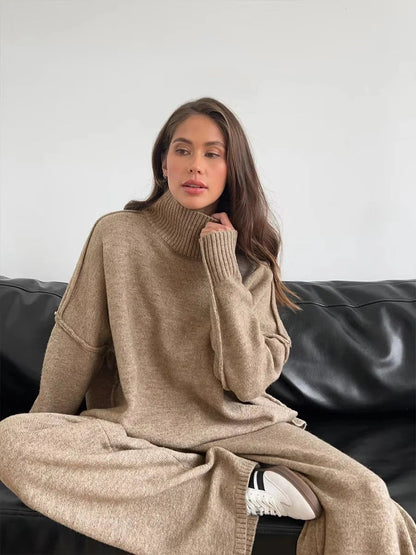 Mia | Soft Relaxed Knit Lounge Set