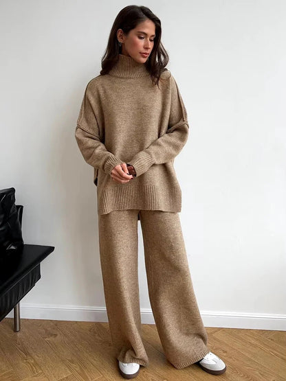 Mia | Soft Relaxed Knit Lounge Set