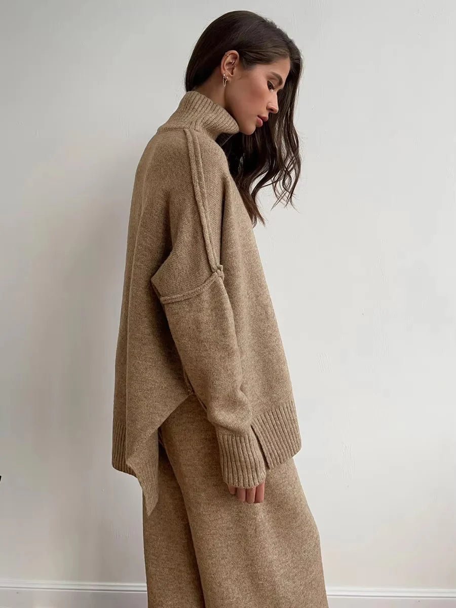 Mia | Soft Relaxed Knit Lounge Set