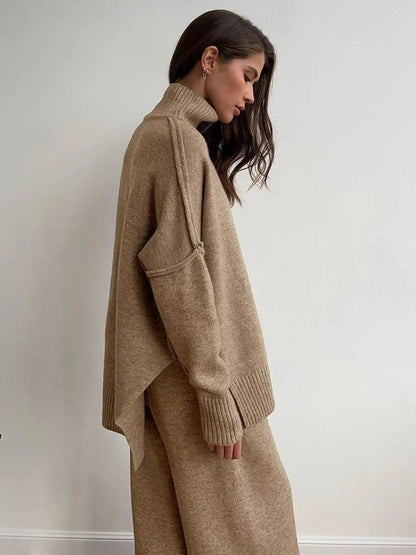 Mia | Soft Relaxed Knit Lounge Set