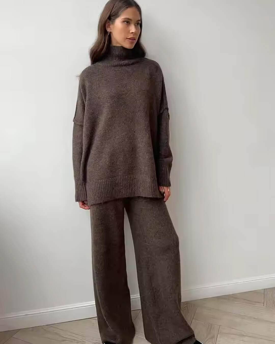 Mia | Soft Relaxed Knit Lounge Set