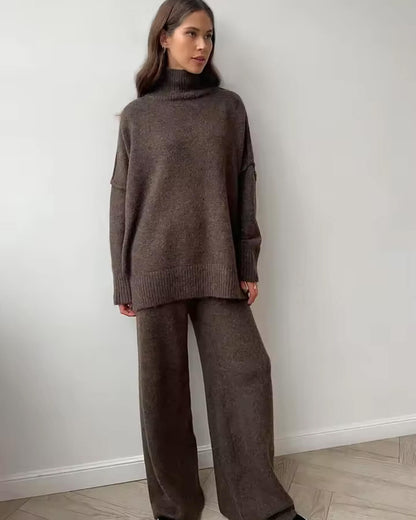 Mia | Soft Relaxed Knit Lounge Set