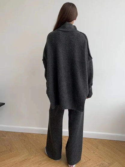 Mia | Soft Relaxed Knit Lounge Set