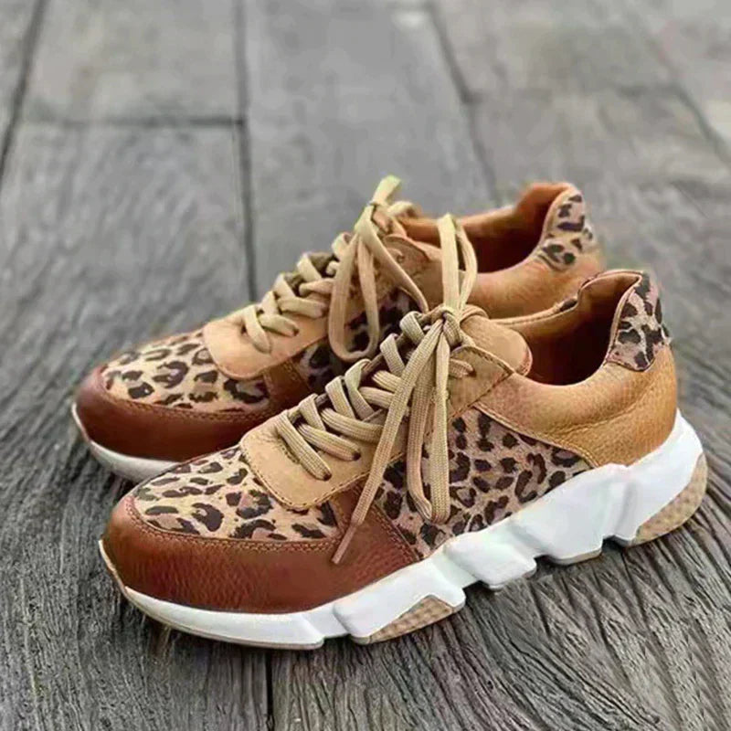 Mia | Stylish Comfortable Leopard Sneakers