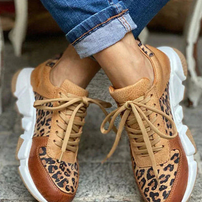 Mia | Stylish Comfortable Leopard Sneakers
