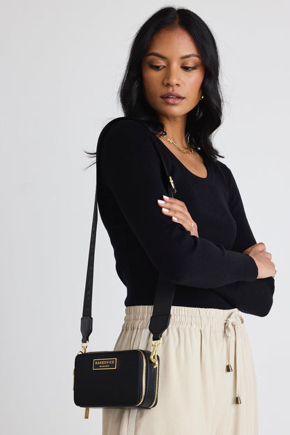 Mia | Stylish Compact Nylon Handbag
