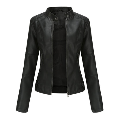 Mia | Stylish Elegant Leather Jacket