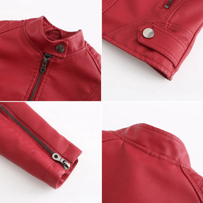 Mia | Stylish Elegant Leather Jacket