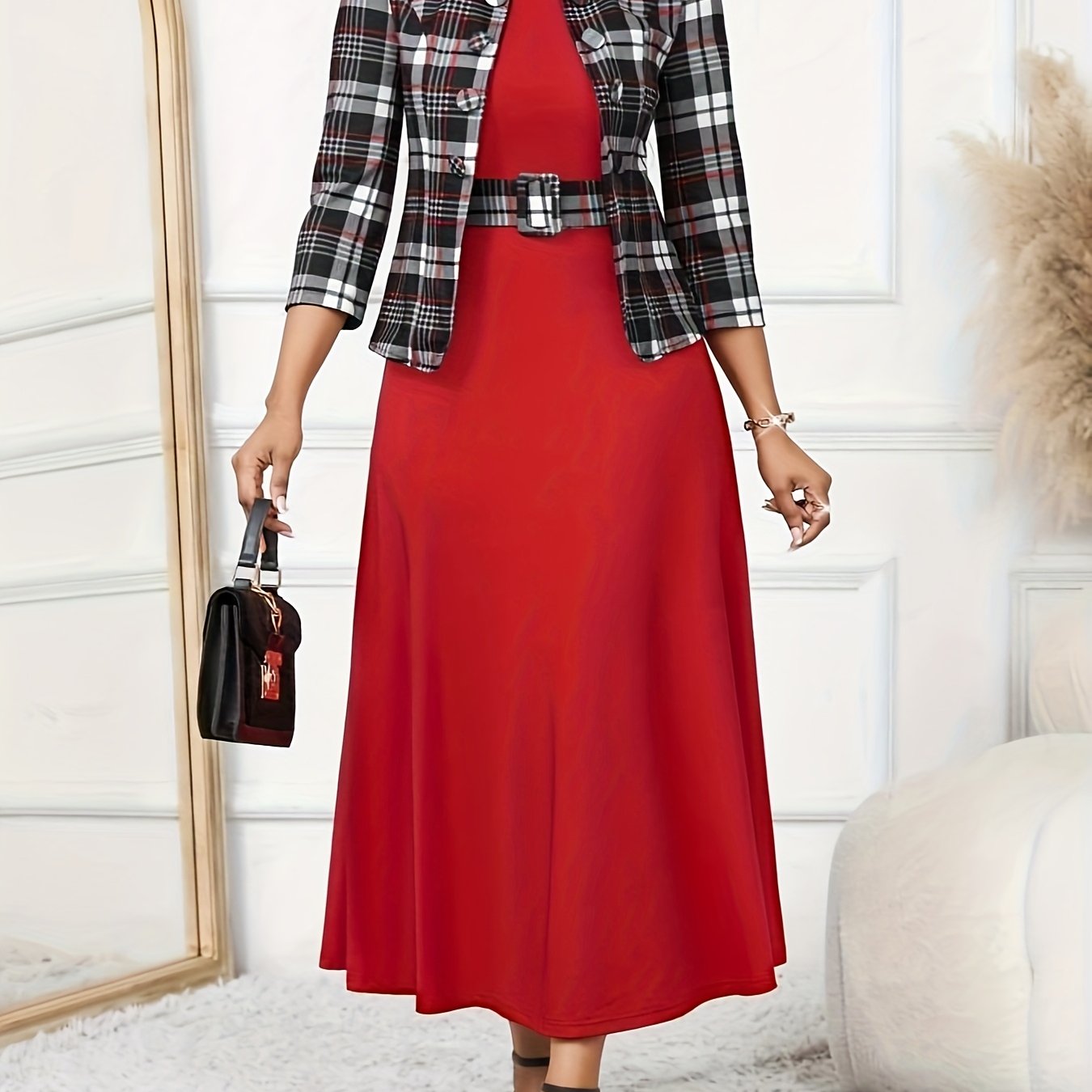Mia | Stylish Geometric Two Piece Set for Women