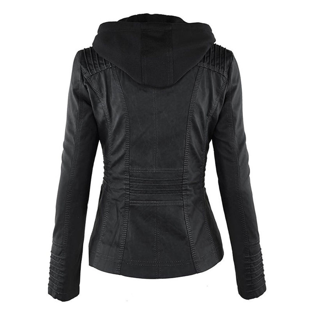 Mia | Stylish Lightweight Leather Jacket Women for Spring Autumn