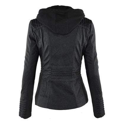 Mia | Stylish Lightweight Leather Jacket Women for Spring Autumn