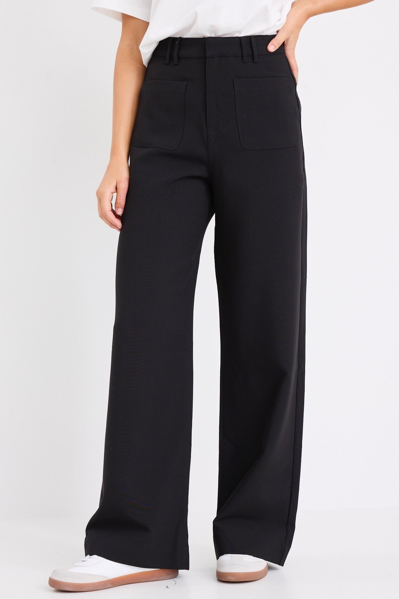 Mia | Tailored High Rise Wide Leg Pants