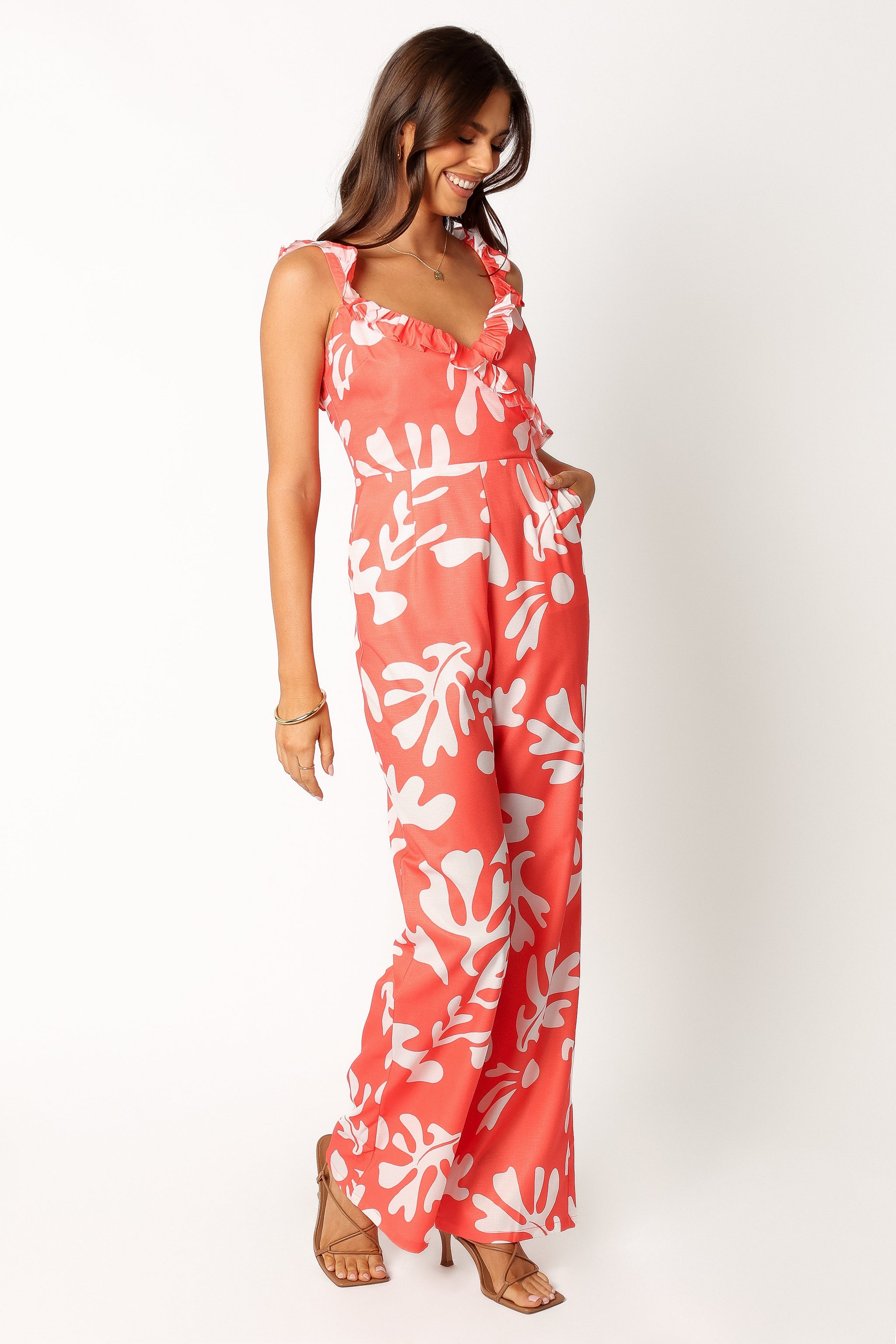 Mia | Trendy Full Length Jumpsuit