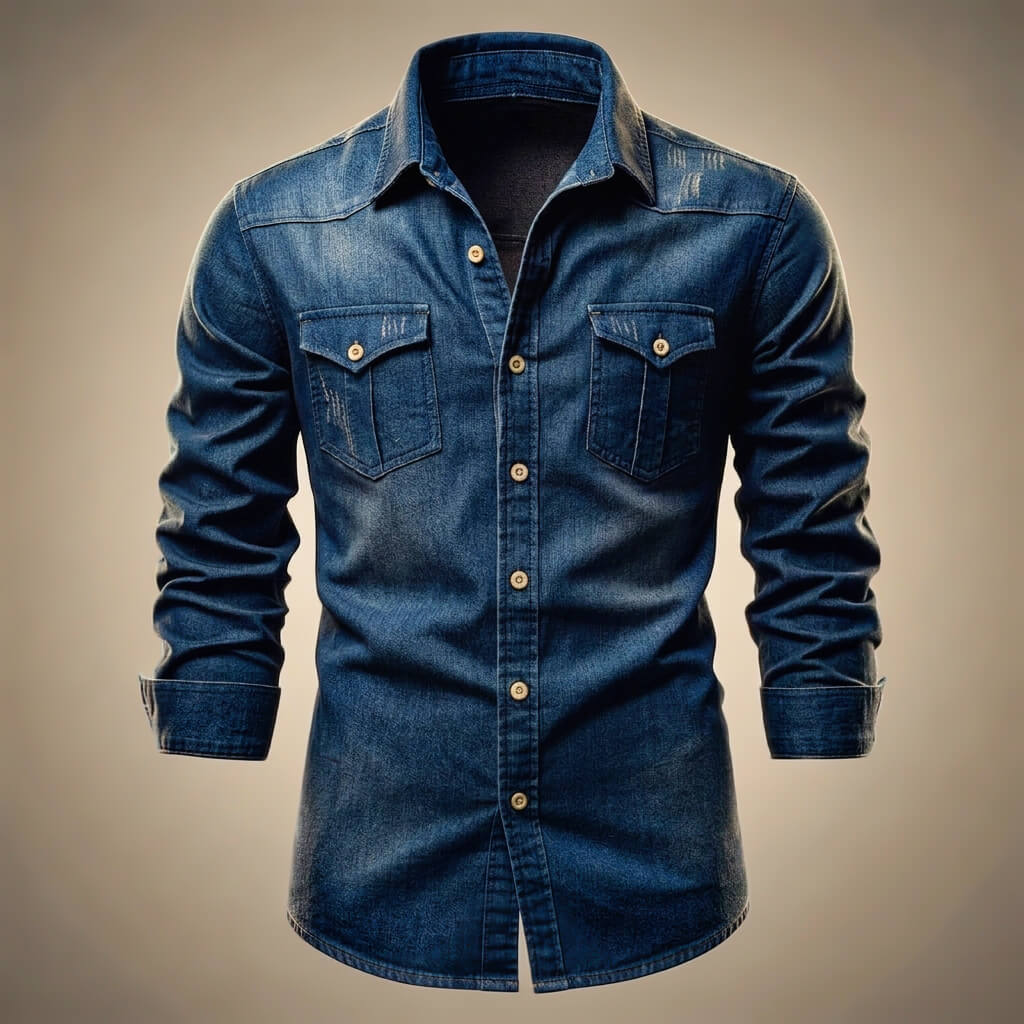 Emmett | Organic Denim Shirt