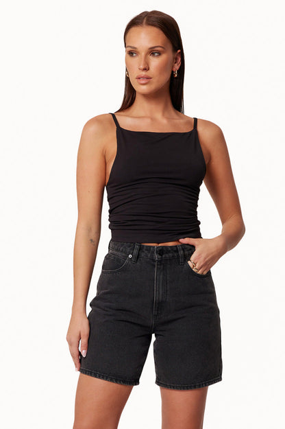 Mila | Stylish High Waisted Denim Shorts